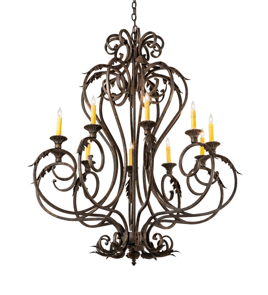 42" Wide Josephine 10 Light Chandelier