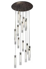 2nd Avenue Designs White 166925 - 36"W Cilindro 18 LT Cascading Pendant