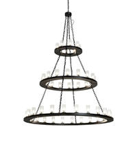 2nd Avenue Designs White 221385 - 72" Wide Loxley 48 Light Three Tier Chandelier