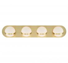 Lib & Co. US 10135-07 - Rovigo, 4 Light LED Wall Mount, Plated Brushed Gold