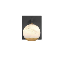 Lib & Co. US 12353-02 - Baveno 1 Light LED Wall Mount Black