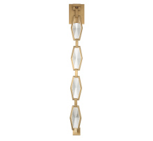 Lib & Co. US 12392-022 - Rimini 4 Light LED Wall Mount Aged Brass