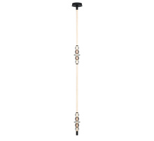 Lib & Co. US 12414-02 - Alcamo 62" LED Chandelier Matte Black