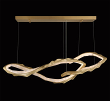 Lib & Co. US 12417-062 - Nuvola 66" LED Chandelier Natural Brass