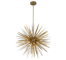 Lib & Co. US 12430-05 - Pragma 7 Light Chandelier Soft Brass