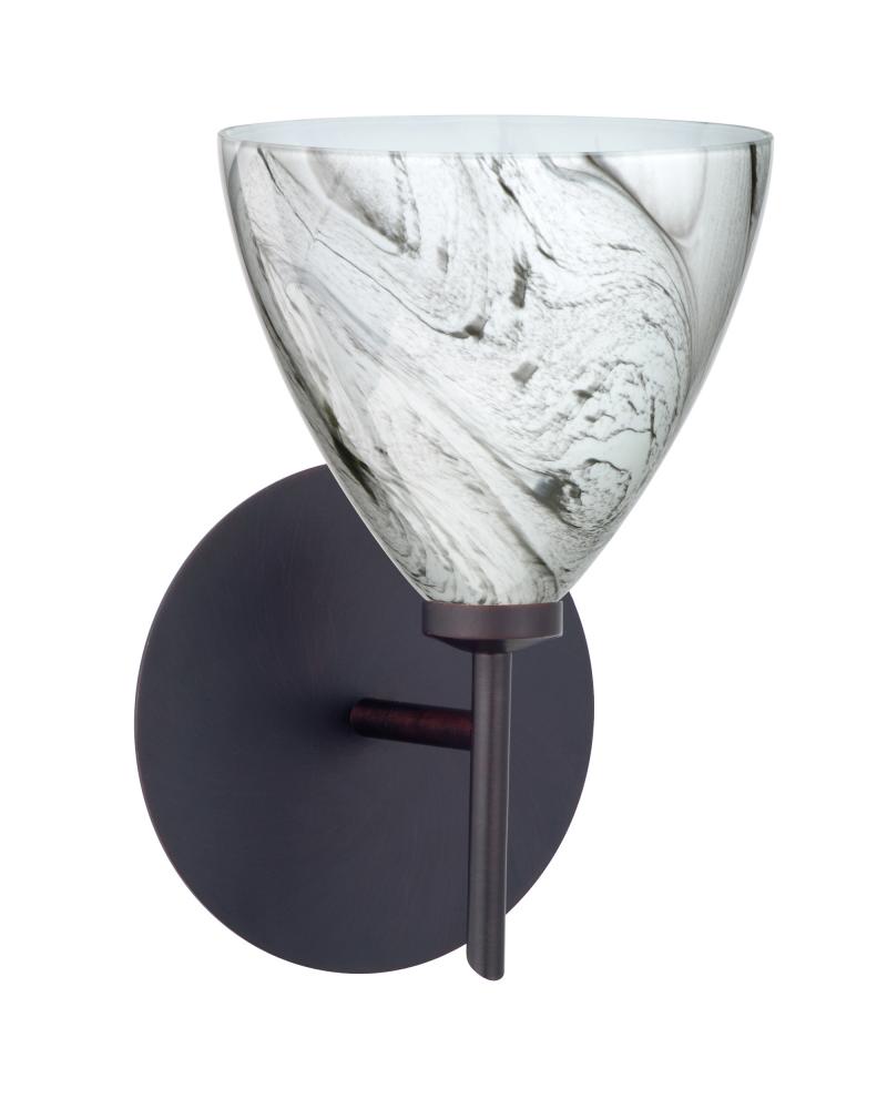 Besa Wall Mia Bronze Marble Grigio 1x5W LED