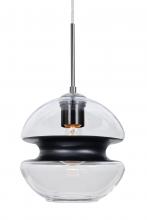 Besa Lighting 1JT-HULA8BK-SN - Besa Hula 8 Cord Pendant