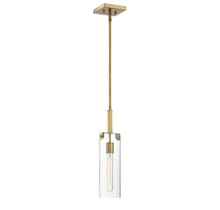 Savoy House 7-9770-1-322 - Winfield 1-Light Mini-Pendant in Warm Brass