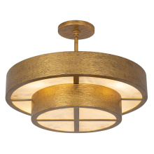 Kalco 528645RSG - Moda 22in Semi-Flsh RSG