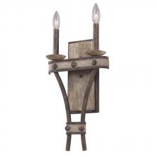 Kalco 7042FG - Coronado 2 Light Wall Sconce