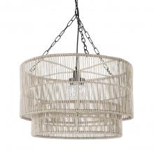 Palecek 2046-79 - TANNER OUTDOOR PENDANT DRUM NATURAL