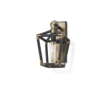 Palecek 2207-10 - HOLLISTER OUTDOOR SCONCE SMALL BLACK