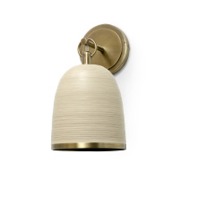 Palecek 2281-79 - RIVOLI LEATHER SCONCE SAND