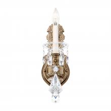 Schonbek 1870 5069-76 - La Scala 1 Light 120V Wall Sconce in Heirloom Bronze with Heritage Handcut Crystal