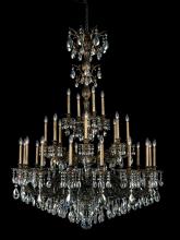 Schonbek 1870 5688-23H - Milano 28 Light 120V Chandelier in Etruscan Gold with Heritage Handcut Crystal