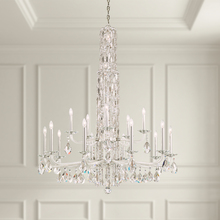 Schonbek 1870 RS84151N-06H - Siena 17 Light 120V Chandelier in White with Heritage Handcut Crystal