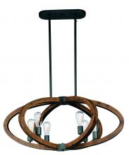 Maxim 20915APAR - Bodega Bay-Multi-Light Pendant