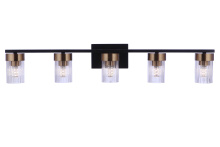 Craftmade 11835FBSB5 - 5 Light Vanity