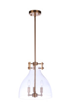 Craftmade 55893-SB - Chardonnay 3 Light Pendant in Satin Brass