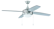 Craftmade EPHA52BNK4-BNGW - 52" Ceiling Fan w/ 4 Blades, LED Light Kit, Energy Star
