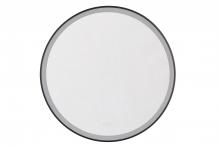 Craftmade MIR3201CL-FB3C - 32" Framed Round LED Mirror with defogger, dimmable 3CCT 3000-5000K