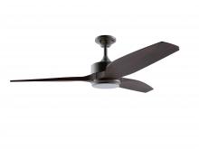 Craftmade MOB60OB3 - Mobi 60" 3-Blade Indoor/Outdoor (Wet) Ceiling Fan in Oiled Bronze w/ Mahogany Blades