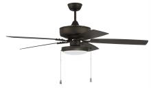Craftmade OP119ESP5 - 52" Outdoor Pro Plus Ceiling Fan w/Blades & LED White Slim Pan Light Kit