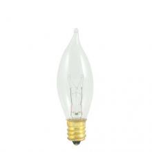 Bulbrite 403210 - 10W CA7 CLEAR E12 130V