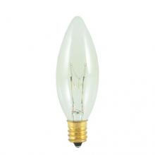 Bulbrite 490115 - 15W B8 TORPEDO CLEAR E12 120V