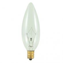 Bulbrite 400025 - 25W B10 CLEAR E12 130V