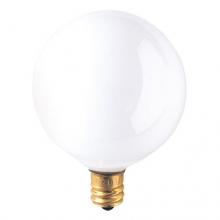 Bulbrite 391025 - 25W G16 GLOBE WHITE E12 120V