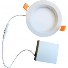 Bulbrite 773232 - 7W LED 3" RECESSED DOWNLIGHT W/ METAL JBOX & BAFFLE WHITE ROUND DIMMABLE 90CRI 4000K 120V