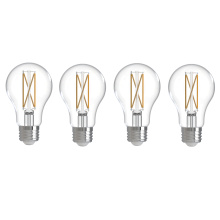 Bulbrite 776226 - 7W LED A19 2700K FILAMENT E26 DIM - 4PK