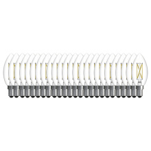 Bulbrite 776238 - 5W LED B11 3000K FILAMENT E12 DIM - 25PK