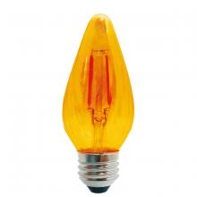 Bulbrite 776581 - 4W LED F15 2100K FILAMENT E26 FIESTA BULB AMBER FULLY COMPATIBLE DIMMING