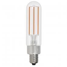 Bulbrite 776780 - 4.5W LED T6 2700K FILAMENT E12 CLEAR FULLY COMPATIBLE DIMMING
