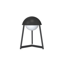 Bulbrite K70105 - Cordless Table Lamp Helmet Black