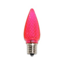 Bulbrite 770196 - 0.6W LED C9 PINK E17 120V