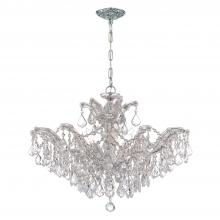 Crystorama 4439-CH-CL-S - Maria Theresa 6 Light Swarovski Strass Crystal Polished Chrome Chandelier