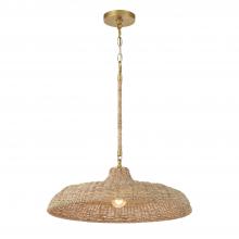Crystorama ODS-7801-SG - Odessa 20.5'' Soft Gold Pendant