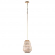 Crystorama ZAN-9011-SG - Zanzibar 10'' Soft Gold Pendant