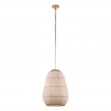 Crystorama ZAN-9013-SG - Zanzibar 16'' Soft Gold Pendant