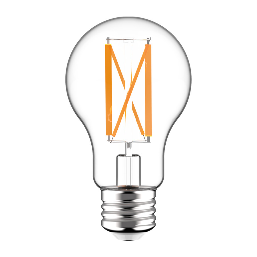 DECORATIVE 1100 LUMENS A19 10W BASE E26 90CRI 2700K FILAMENT CLEAR