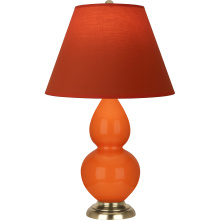 Robert Abbey 1685T - Pumpkin Small Double Gourd Accent Lamp