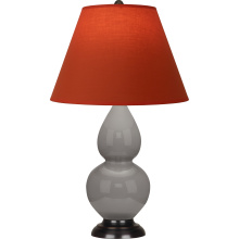Robert Abbey 1769T - Smokey Taupe Small Double Gourd Accent Lamp