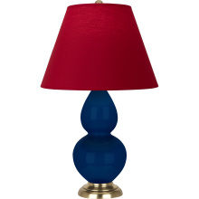 Robert Abbey CT10R - Cobalt Small Double Gourd Accent Lamp