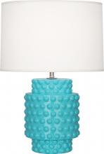 Robert Abbey EB801 - Egg Blue Dolly Accent Lamp