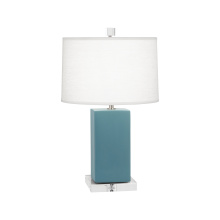 Robert Abbey MOB90 - Matte Steel Blue Harvey Accent Lamp