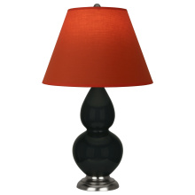 Robert Abbey OS12T - Obsidian Small Double Gourd Accent Lamp