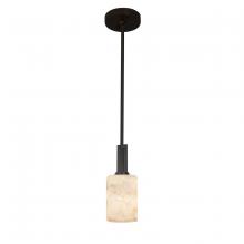 Justice Design Group ALR-8445-10-MBLK - Era 1-Light Mini-Pendant